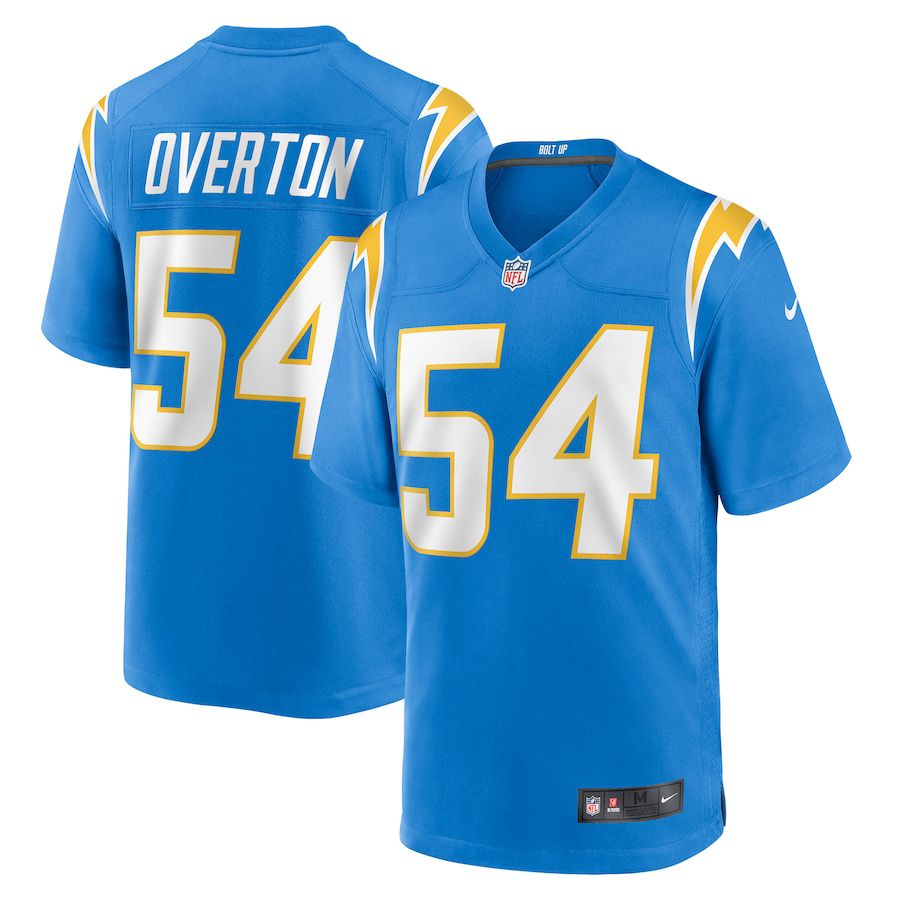 Men Los Angeles Chargers #54 Matt Overton Nike Powder Blue Game NFL Jersey->los angeles chargers->NFL Jersey